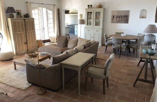 La Croix-Valmer House | Serene Villa with Ocean View and Pool in Tranquil Setting