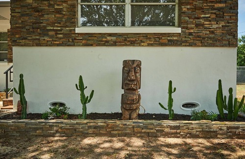 Tarpon Springs House | Experience Atomic Tiki: Family-Friendly Mid-Century Retreat