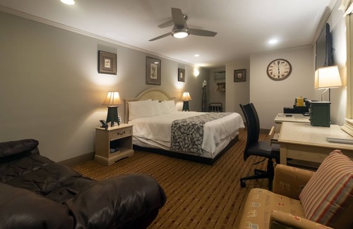 High Point Hotel | Eco-Friendly Atrium Inn: Family & Kitchen Amenities Await