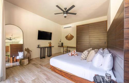 Tulum Apartment | Relax at Attha Bliss Swim Up with Pool and Pet-Friendly Access