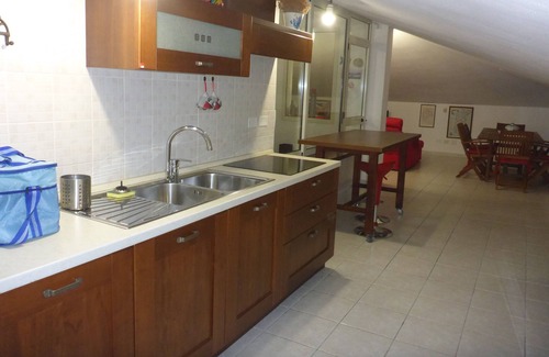 Quartu Sant'Elena Apartment | Beachside Attic with Terrace and Pool Access
