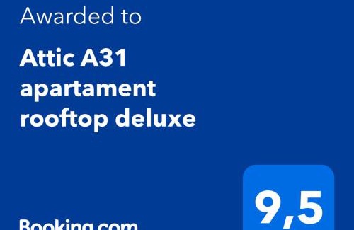 Santa Maria Capua Vetere Apartment | Rooftop Deluxe Attic A31: Guest Rated 9.7/10 with Breakfast