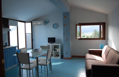 Santa Tecla Condo | Elegant Attic Room with Etna View, Pool & Pet-Friendly Amenities