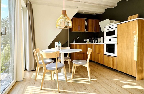 St. Peter-Ording Apartment | Relaxing Attic Retreat with Balcony, Pool & Spa Access