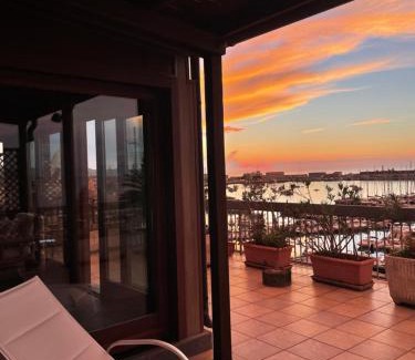 Vibo Marina Apartment | Oceanfront Attico with Terrace in Vibo Marina – Rated 9/10