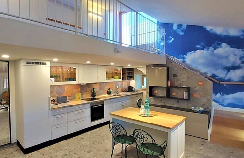 Lazise Apartment | Elegant Penthouse with Terrace and Lake Garda Views
