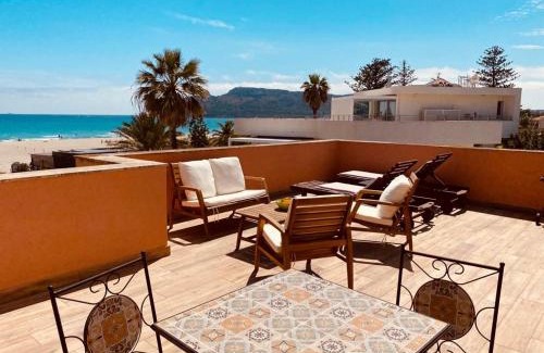 Poetto Apartment | Oceanfront Escape: Attico La Terrazza sul Mare, 4-Star Stay