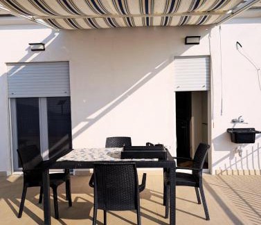 Castellabate Historic Centre House | Attico vista mare con terrazza panoramica
