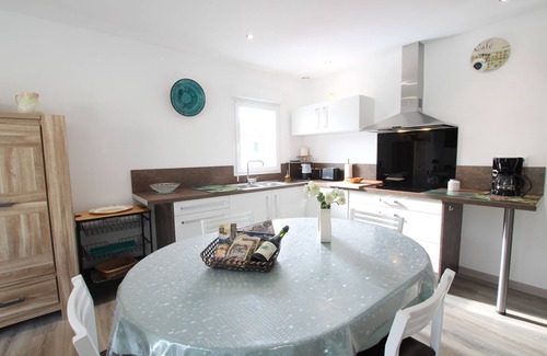 Carentan Apartment | Oceanfront Au Bois Flotté Apartment - Guest Rated 10/10