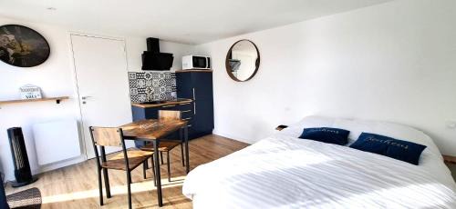 Plougourvest Apartment | Oceanfront Escape in Finistère with Private Hot Tub