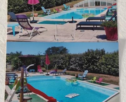 Durtal House | Relax at Au repos du Lezard, Domaine de Soly with Pool
