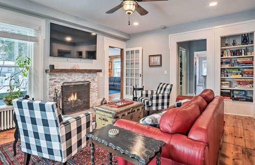 Auburn House | Auburn Home + Fire Pit, Steps to Owasco Lake!