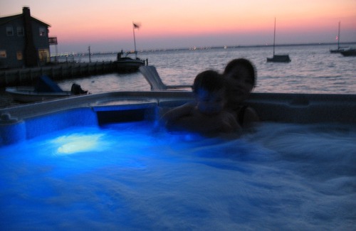 Surf City House | Experience Bayfront Bliss with Hot Tub & Amazing Views