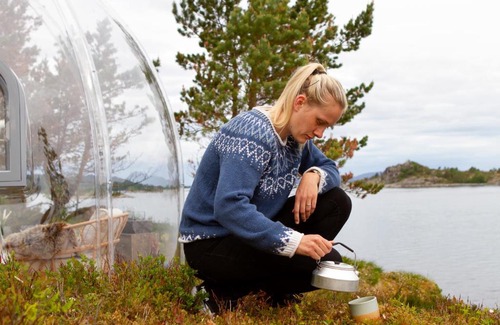 Hemne Other | Unique Auna Sea Iglo: Glass Igloo Stay with Ocean Views