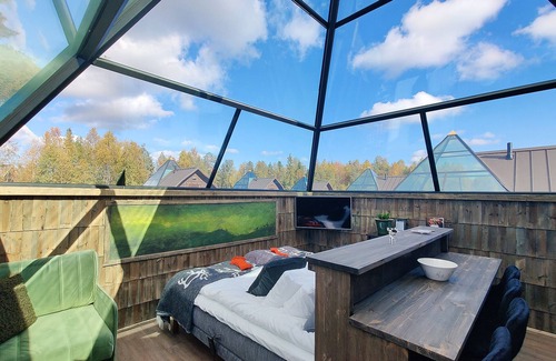 Koengaes Hotel | Enchanting Aurora Pyramid Glass Igloos with Unique Amenities