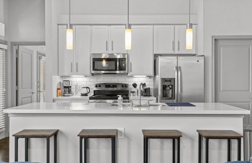 Montopolis Apartment | Elegant Austin 2BR Retreat with Pool & Free Parking