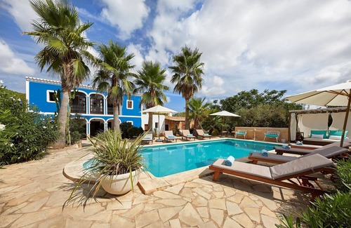 Sant Joan de Labritja Villa | Idyllic Villa Ibicenca with Ocean Views, 10 Min to Beach