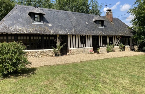 Englesqueville-en-Auge House | Experience Authentic Longere Normande with Ocean Views
