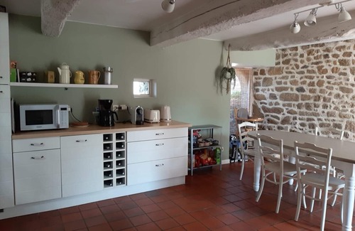 Riantec House | Historic 17th Century Farmhouse with Ocean View & Pool