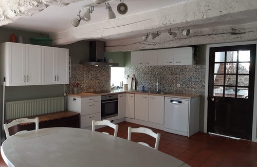 Riantec House | Historic 17th Century Farmhouse with Ocean View & Pool