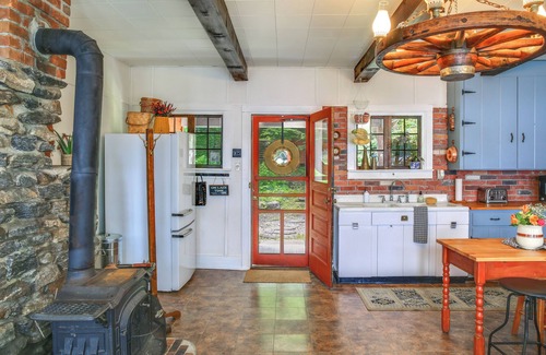 Stratford House | Quaint 1912 Adirondack Lake Camp with Fire Pit & Spa