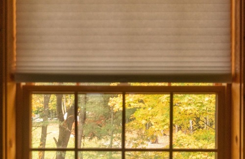 Rome Cabin | Charming Adirondack Log Cabin with Scenic Pond View