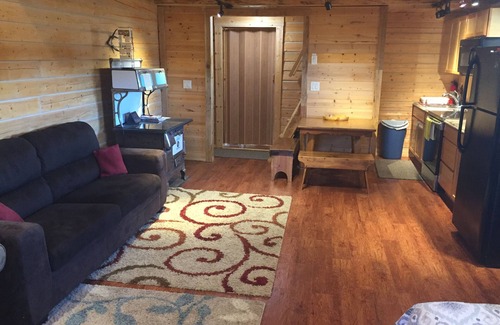 Ester House | Cozy Fairbanks Log House with Kitchen and Spa Amenities