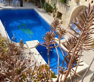 Xewkija Villa | Discover Ta Rummiena Farmhouse: Oceanfront Oasis with Pool