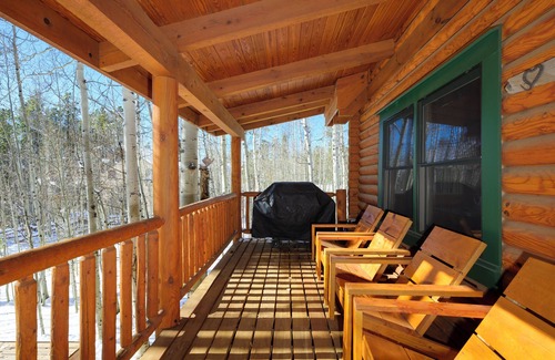 Tabernash Cabin | Inviting Log Cabin Retreat with Hot Tub and Large Yard