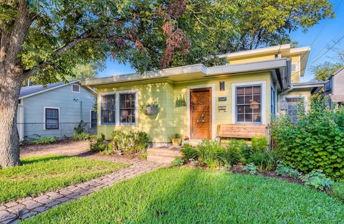Dawson House | Authentic Mid-Century - Lush backyard and custom playscape! - by PMI Austin Metro
