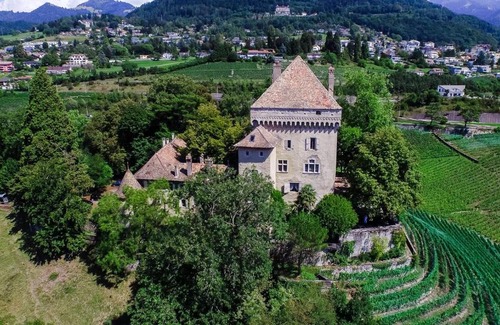 Montreux Apartment | Enchanting Castle Apartment from the Middle Ages