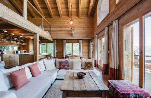 Riddes Ski Chalet | Experience Relaxation at Swiss Spa Chalet Nesoya with Jacuzzi