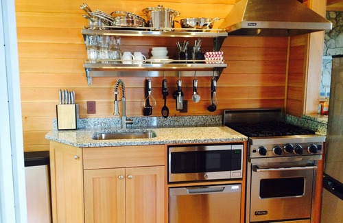 Standish Cottage | Discover Sebago: Private Beachfront with Luxury Amenities