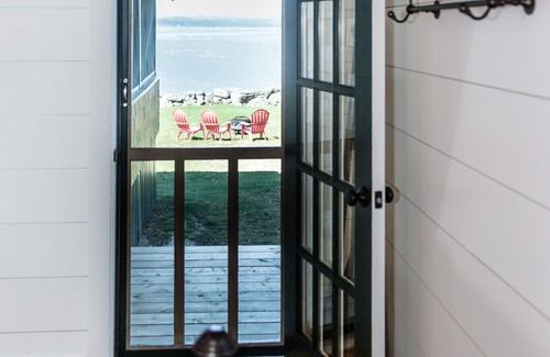 Standish Cottage | Discover Sebago: Private Beachfront with Luxury Amenities