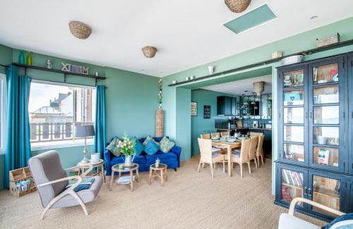 Saint-Regnobert-de-la-Cote-de-Nacre Apartment | Ocean View Retreat at Aux Bains des Mots - 4 Star Rated