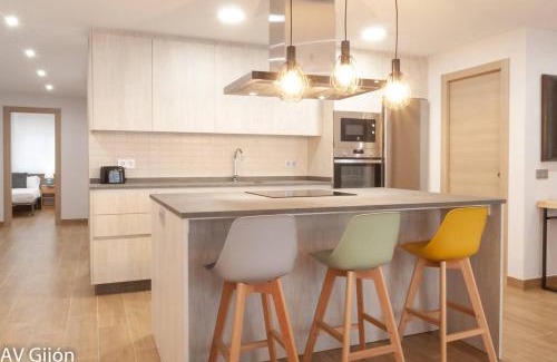 Gijon City Centre Apartment | Discover AV Gijón Alfonso I: Family-Friendly 4-Star Retreat