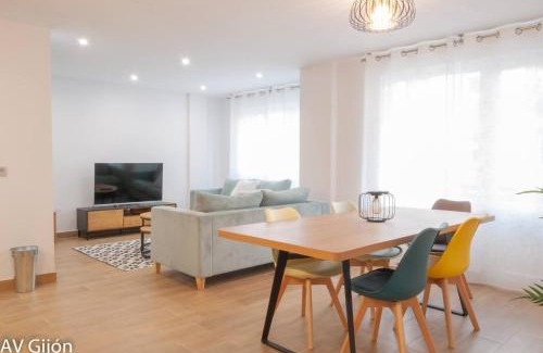 Gijon City Centre Apartment | Discover AV Gijón Alfonso I: Family-Friendly 4-Star Retreat