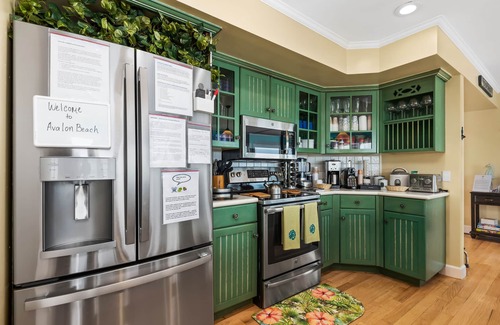 Stuart House | Experience Avalon: Oceanfront Oasis with Private Dock & Spa