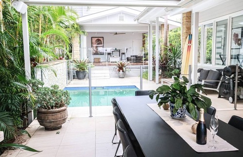 Avalon Beach House | Coastal Escape at Avalon Beach with Pool & Ocean View