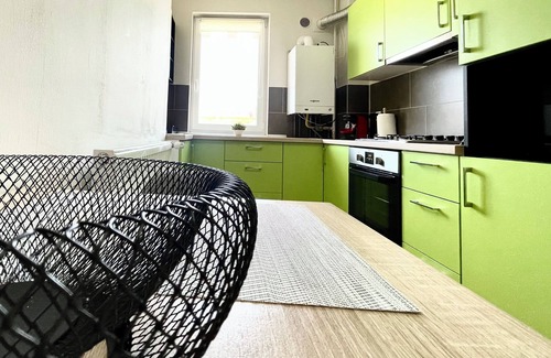 Tractorul Apartment | Cozy Aventurescu Studio in Brasov Coresi with Kitchen