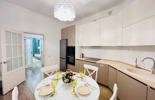 Nur-Sultan Apartment | Family-Friendly Avicenna: Comfort in a 3-Room Apartment