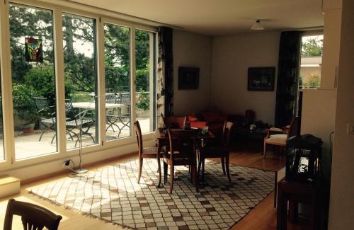 Sankt Alban Apartment | Elegant AVLiving City Flat Basel with Rooftop Garden Retreat