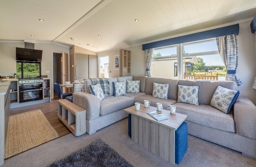 Wells-next-the-Sea Cabin | Pet-Friendly Avocet 28 with Ocean Views in Wells-next-the-Sea