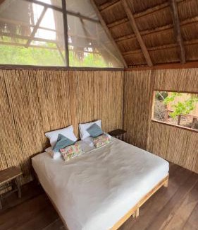 Costa Caribe Cabin | Awatawaa Ecolodge: Oceanfront Retreat with Private Beach