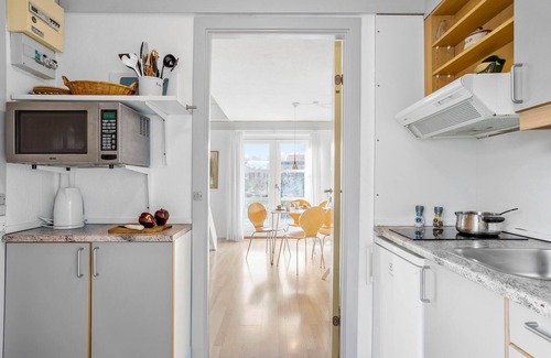 Allinge Apartment | Inviting Apartment with Ocean View and Relaxing Terrace