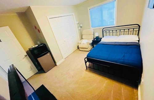 Northwest Edmonton House | Cozy Bedroom with Family-Friendly Amenities and Great Reviews