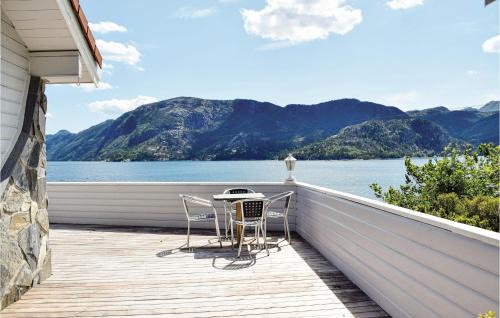 Fister House | Inviting Home in Fister with Scenic Sea View