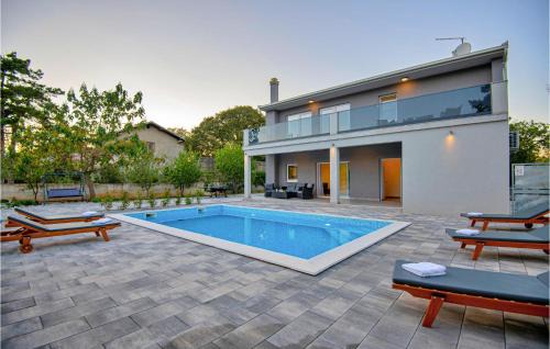 Zadvarje House | Delightful Stay at Awesome Home In Zadvarje with Pool