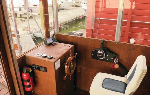 Radewege Boat Rental | Unique Ship Stay in Radewege with Kitchen and Family-Friendly Amenities