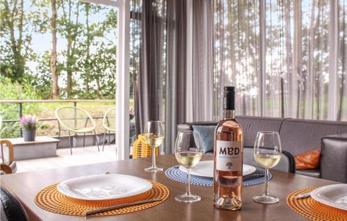 Stavoren Boat Rental | Inviting Ship Retreat in Warns with Family-Friendly Kitchen
